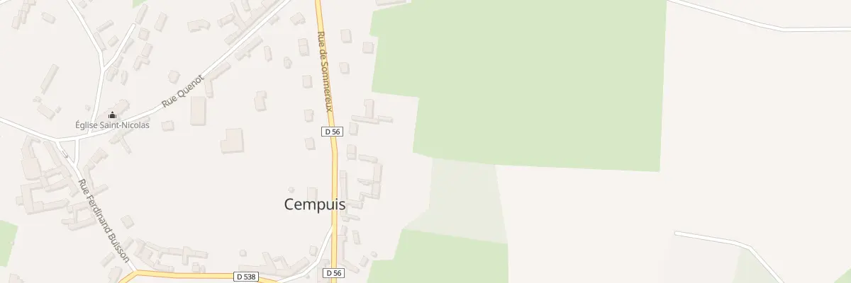 Plan du 14 Rue de Sommereux à Cempuis