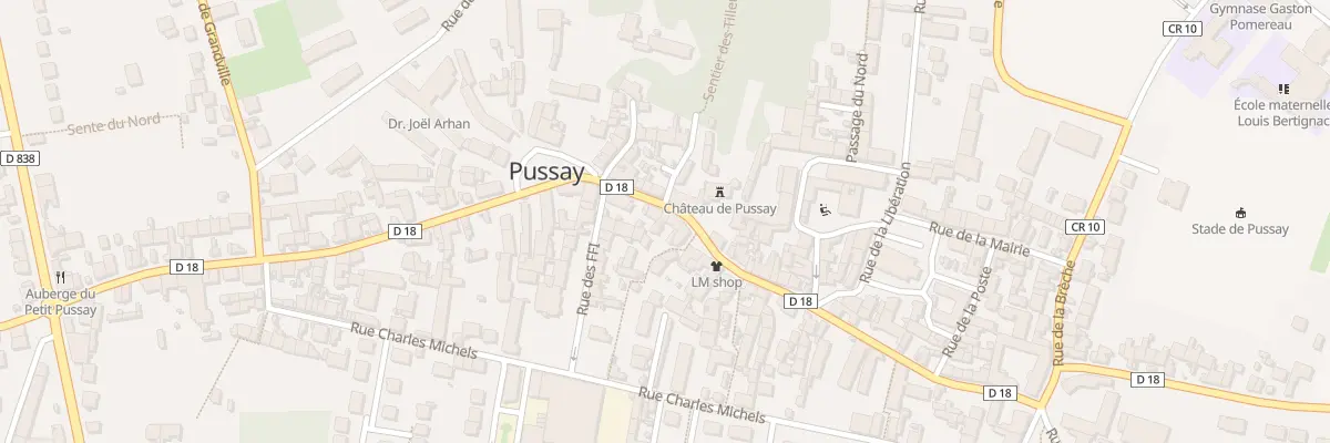 Plan du 81 Rue Etienne Laurent à Pussay