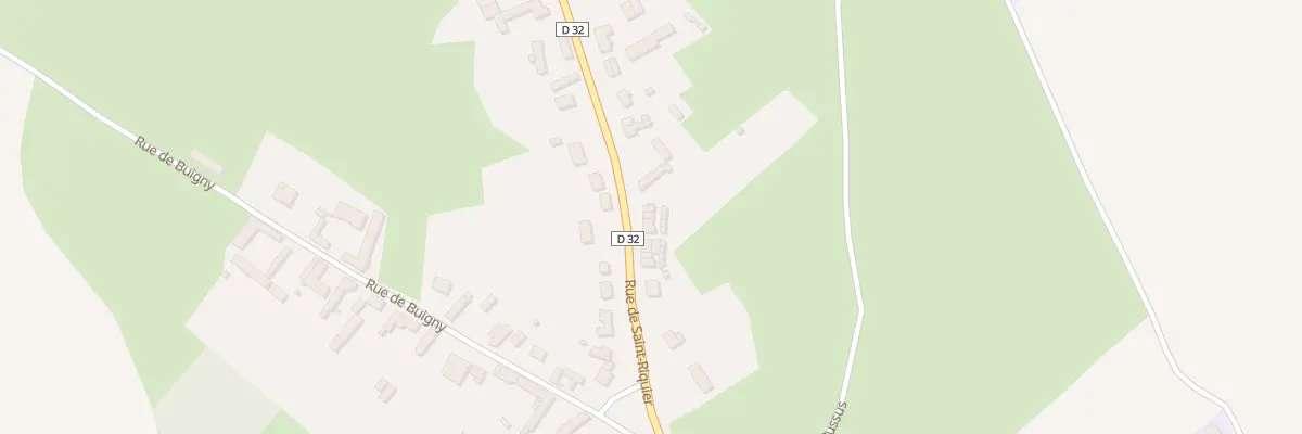 Plan du 22 Rue de Saint Riquier à Ailly-le-Haut-Clocher