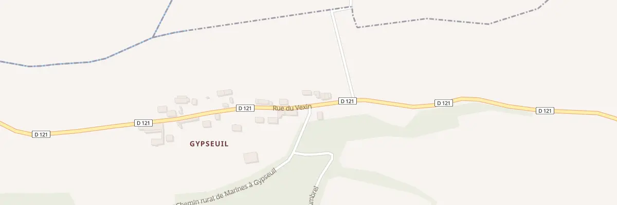 Plan du 10 Rue du Vexin à Monts