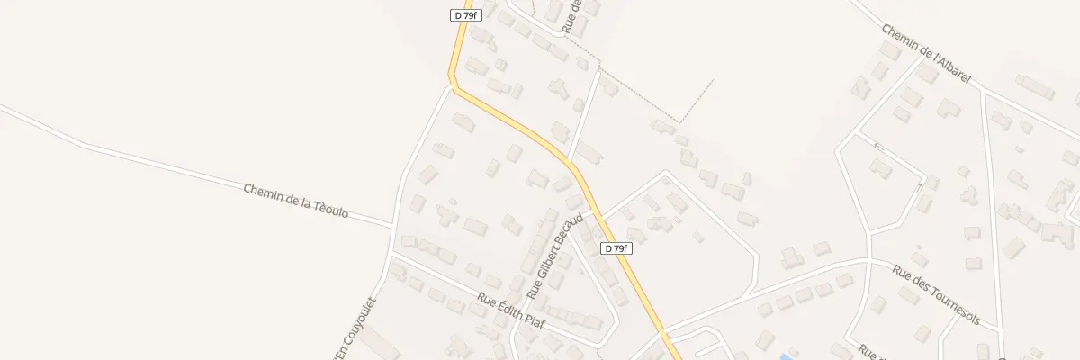 Plan du 1020 Rte de Vauré à Revel