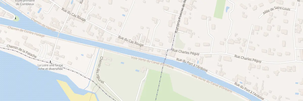 Plan du 1 Rue du Cas Rouge à Combleux