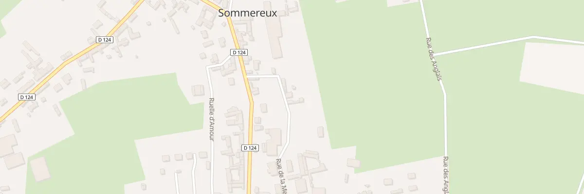 Plan du 13 Gr Grande Rue à Sommereux
