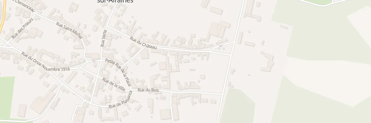 Plan du 16 Rue du Château à Quesnoy-sur-Airaines