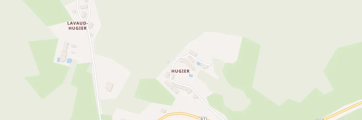 Plan du 5 Hugier à Vallière