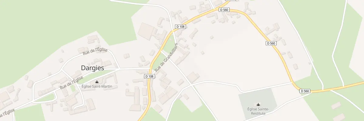 Plan du 15 Rue de Grandvilliers à Dargies