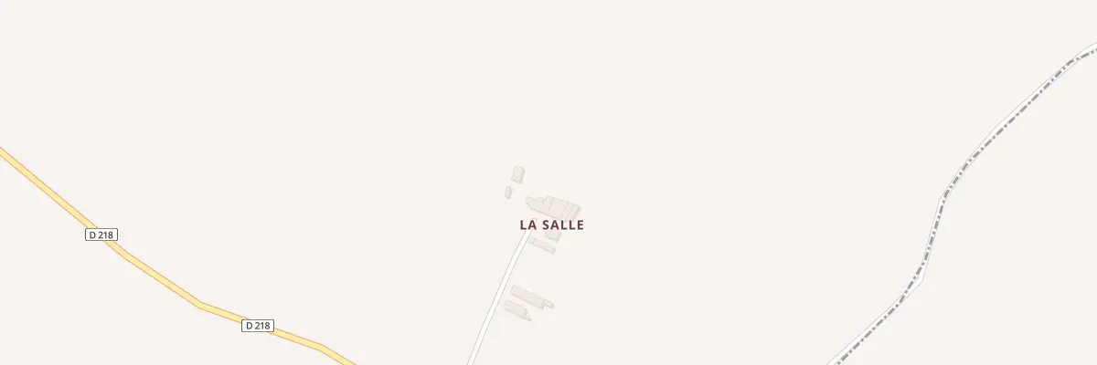 Plan du 70 La Sale à Laurabuc