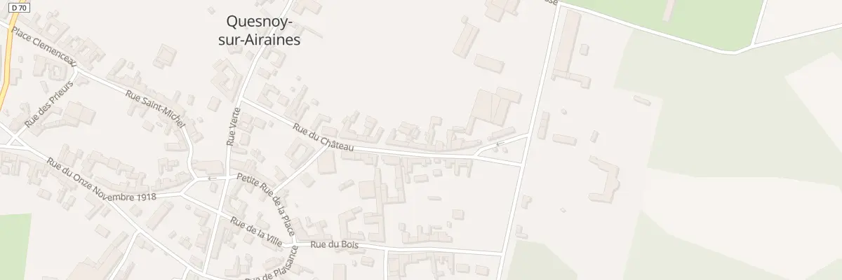 Plan du 25 Rue du Château à Quesnoy-sur-Airaines