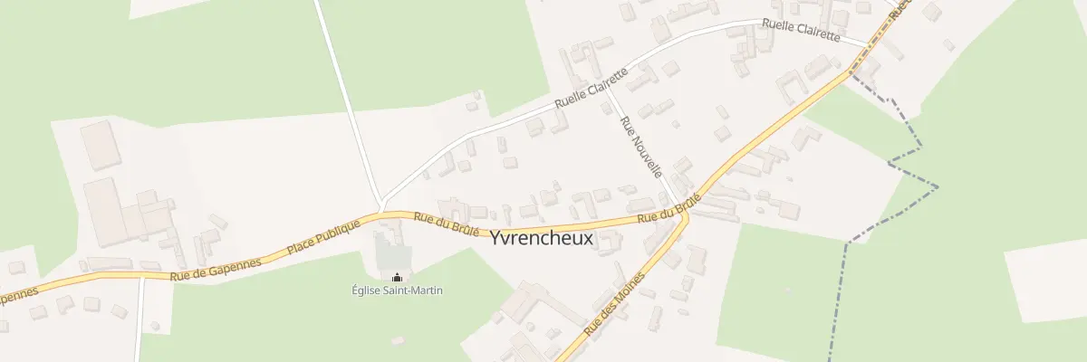 Plan du 14B Rue du Brûlé à Yvrencheux