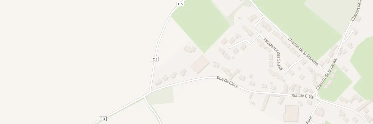 Plan du 82 Rue de Cléry à Frémécourt