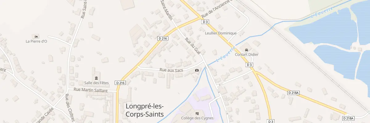 Plan du 9 Rue au Sac à Longpré-les-Corps-Saints