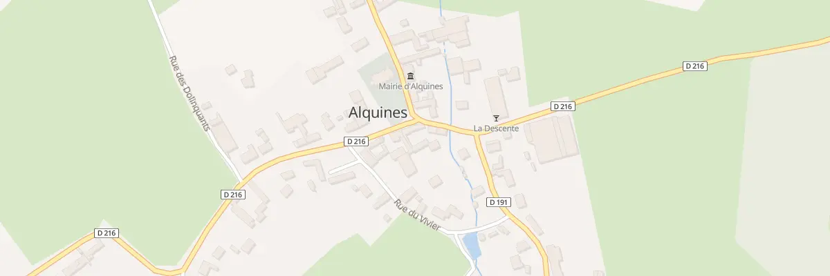 Plan du 1 Rue G et E Rocourt à Alquines