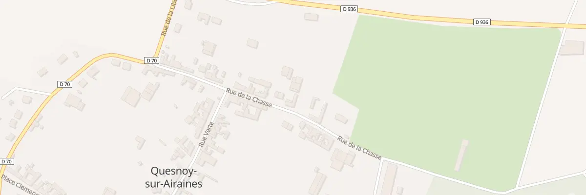 Plan du 23 Rue de la Chasse à Quesnoy-sur-Airaines