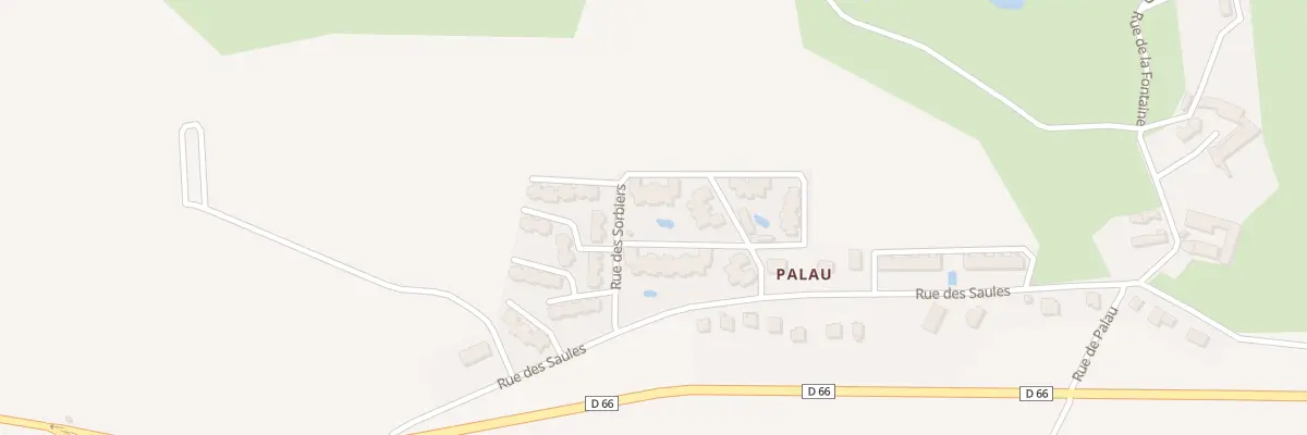 Plan du 28 Rue des Saules à Sainte-Léocadie