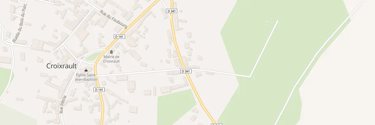 Plan du 13 Rue Notre Dame à Croixrault