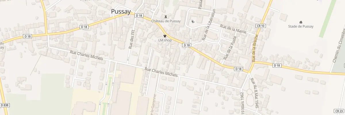 Plan du 49 Rue Etienne Laurent à Pussay