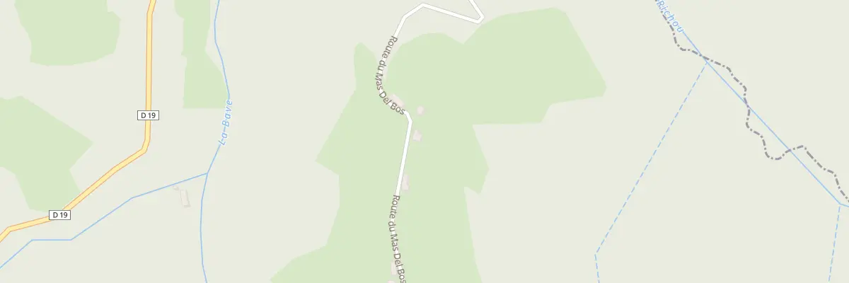 Plan du 5088 Mas Del Bos à Labathude