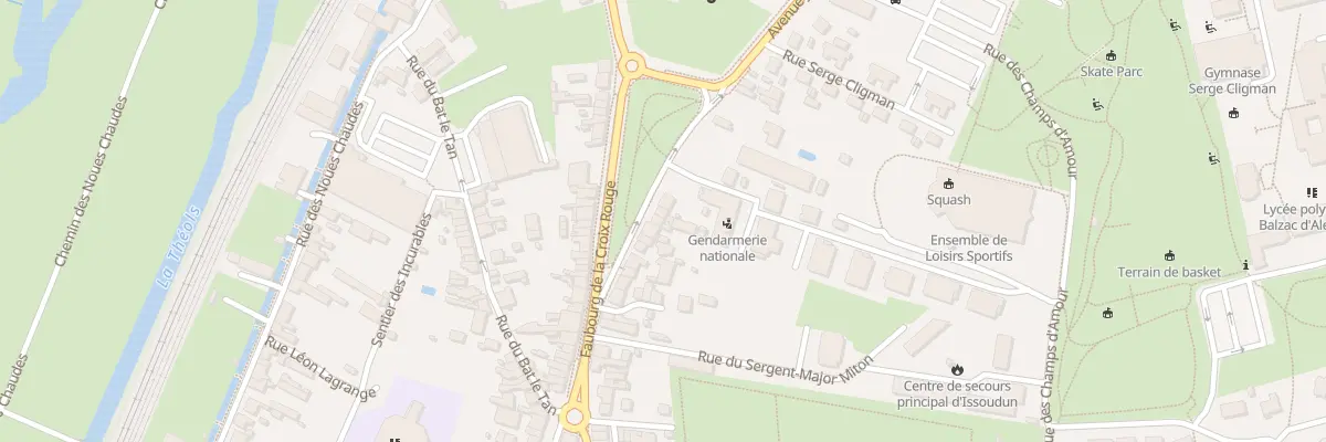 Plan du 16 Av Jean Bonnefont à Issoudun