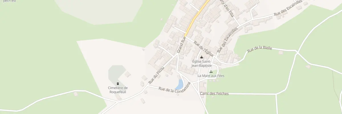 Plan du 2 Rue du Picou à Roquefeuil