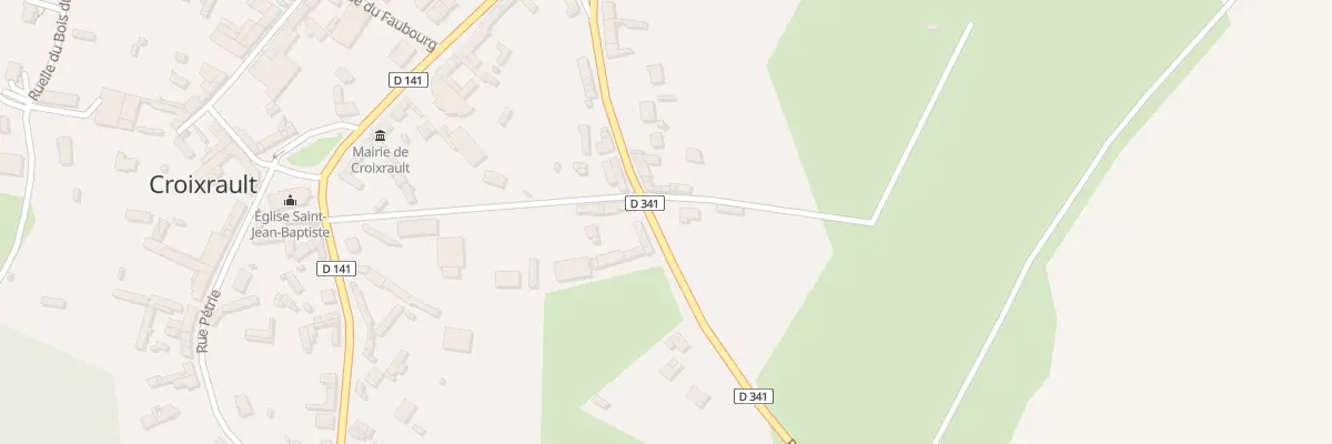 Plan du 15 Rue Notre Dame à Croixrault