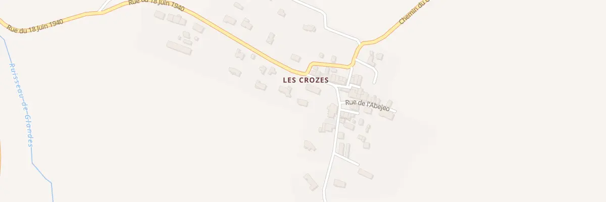 Plan du 30 Pl Ste Germaine / les Crozes à Castelnaudary