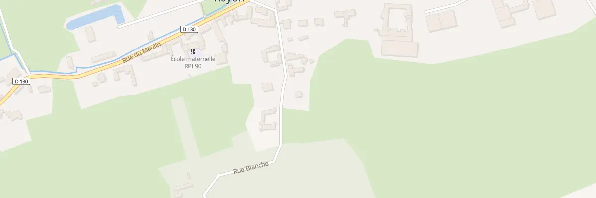 Plan du 11 Rue Blanche à Royon