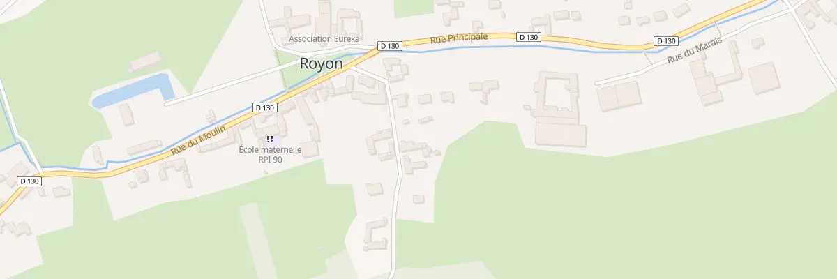 Plan du 7 Rue Blanche à Royon