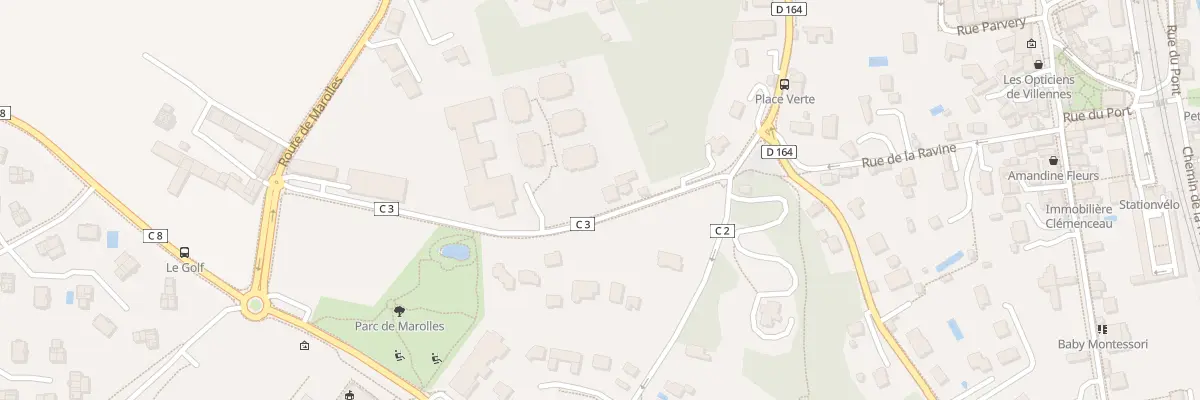 Plan du 134 Rte de Marolles à Villennes-sur-Seine