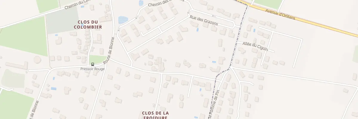 Plan du 6 Rue des Moulins à Combleux