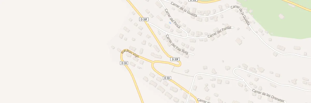 Plan du 45 Rte de Font-romeu à Estavar