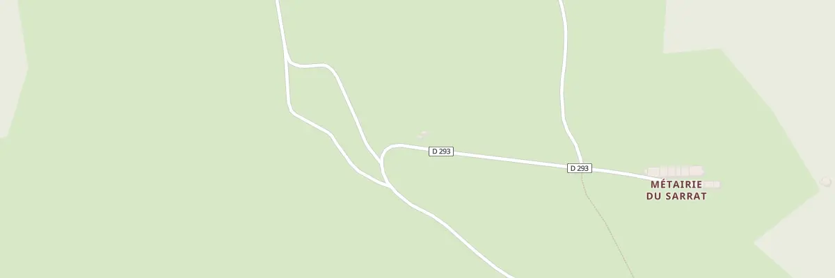 Plan du 1 Le Sarrat à Roquefeuil
