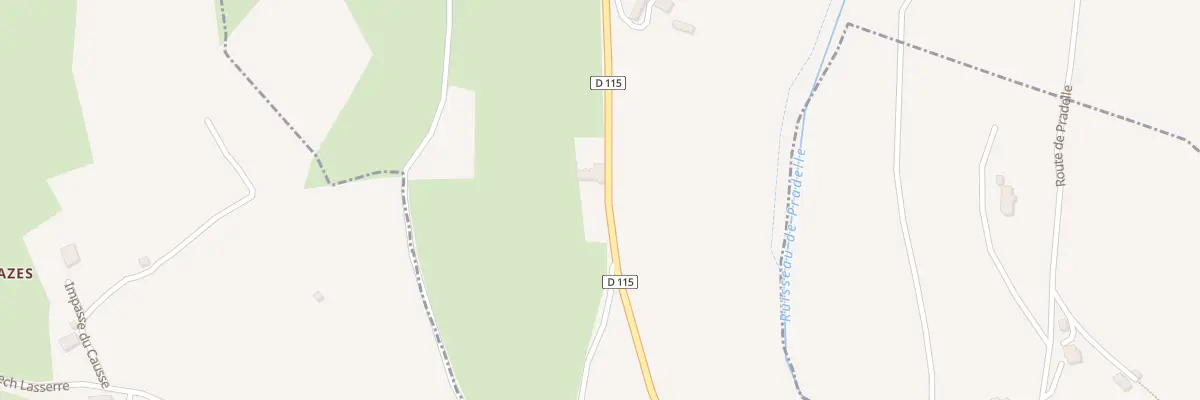 Plan du 5217 La Serre à Cardaillac