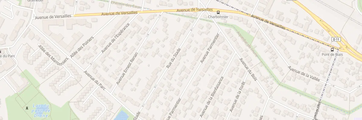 Plan du 15 Rue du Stade aux Clayes-sous-Bois
