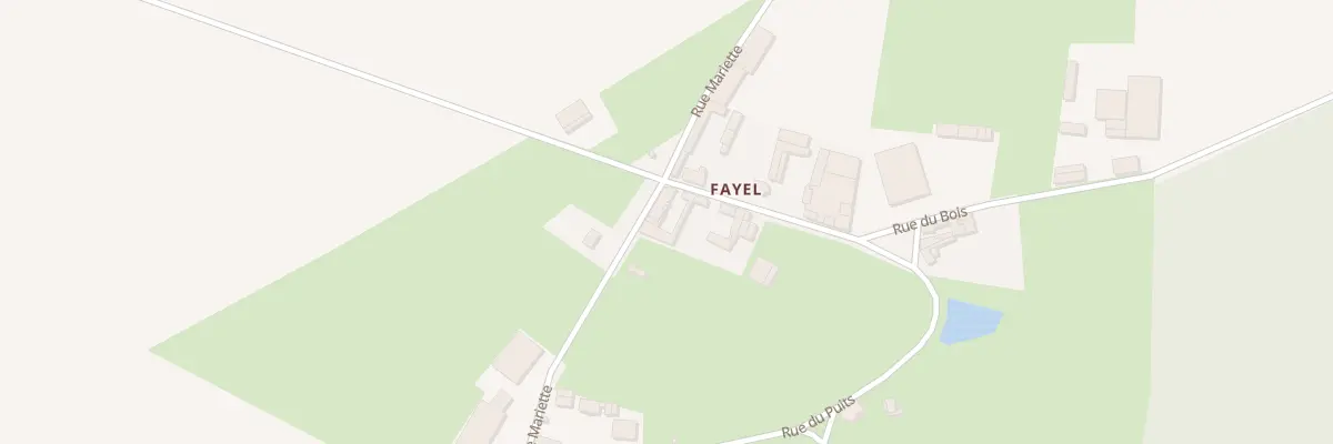 Plan du 5055 Le Fayel à Montagne-Fayel