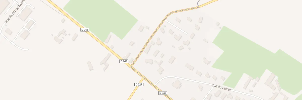 Plan du 4G Rue de la Mottelette à Nielles-lès-Ardres
