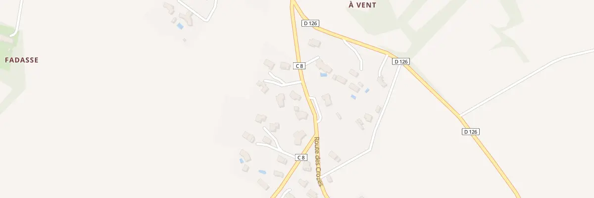Plan du 1 Lot Penavayre à Issel