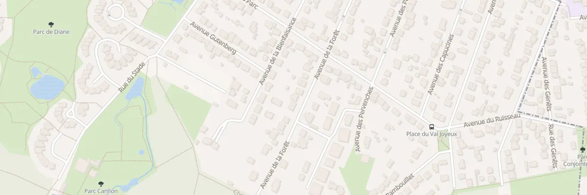 Plan du 36 Av de la Forêt aux Clayes-sous-Bois