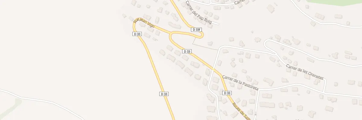 Plan du 25 Rte de Font-romeu à Estavar