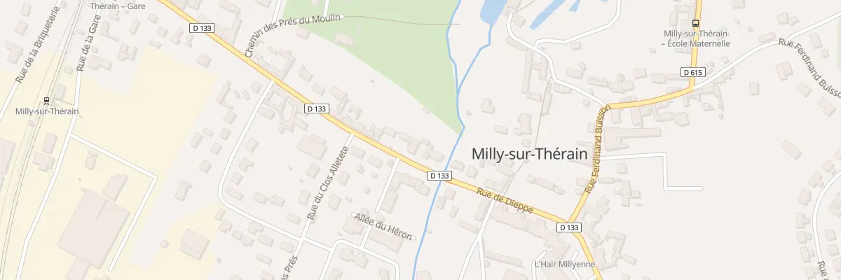 Plan du 56 Rue de Dieppe à Milly-sur-Thérain