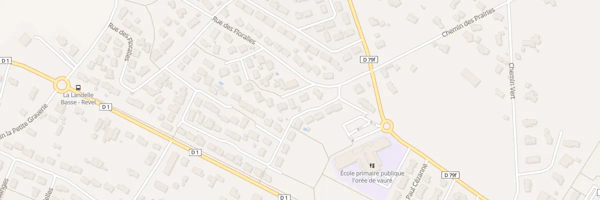 Plan du 8 Imp des Bougainvillees à Revel
