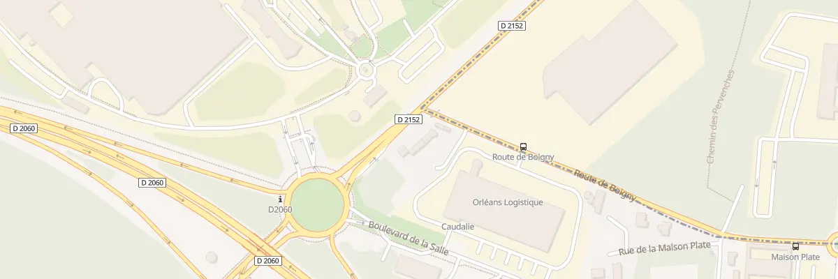 Plan du 4 Rte de Boigny à Saint-Jean-de-Braye