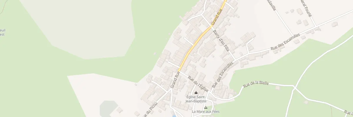 Plan du 66 Gr Grand Rue à Roquefeuil