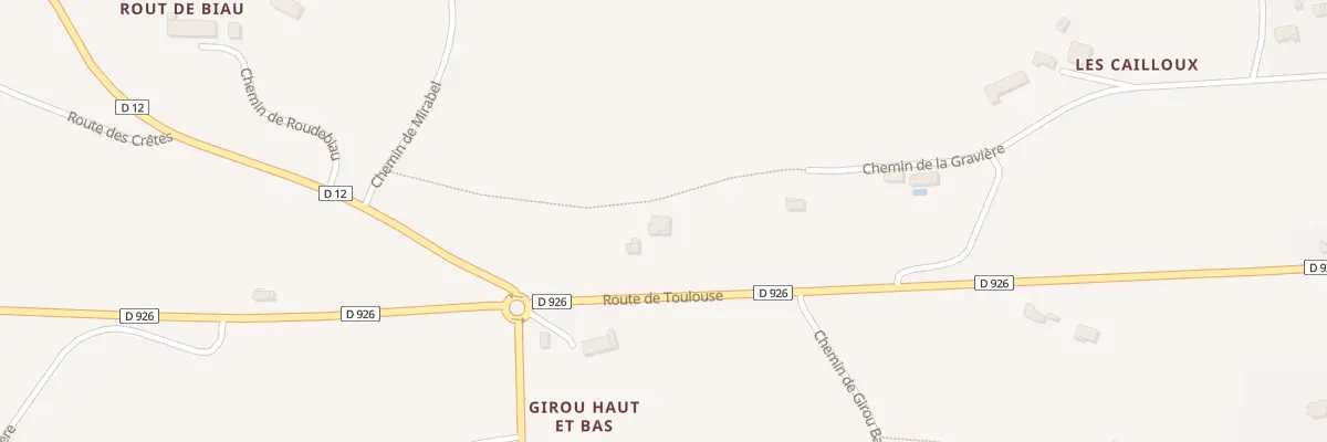 Plan du 6447 La Graviere à Puylaurens