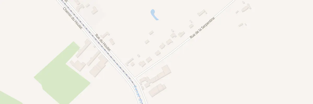 Plan du 2030 Rue de la Serpentine à Guemps