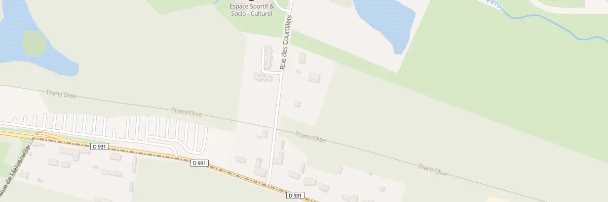 Plan du 4 Rue des Courtillets à Saint-Paul