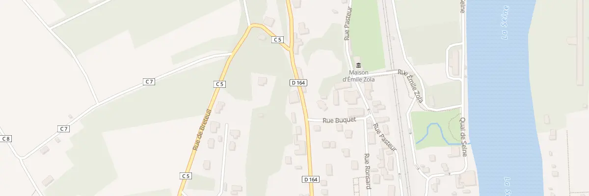 Plan du 51 Rue Pierre Curie à Médan
