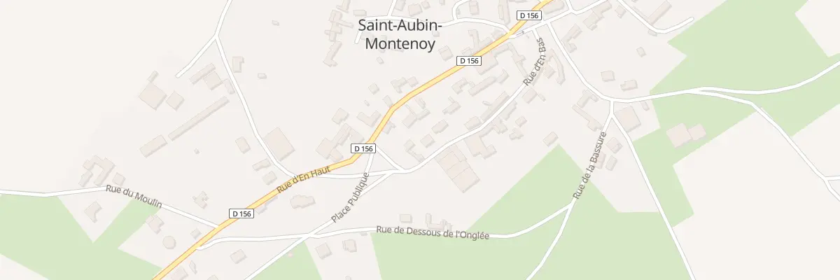 Plan du 12 Rue du Bas à Saint-Aubin-Montenoy