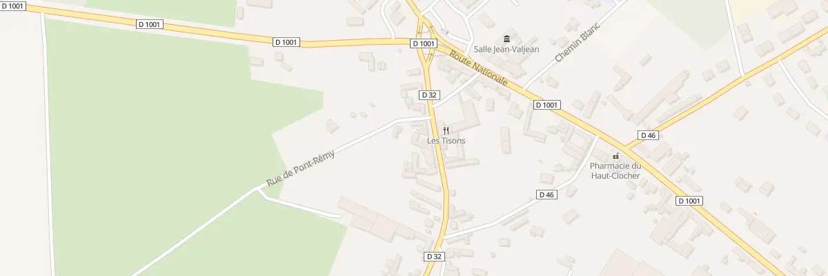 Plan du 14 Rue du Huit Mai à Ailly-le-Haut-Clocher