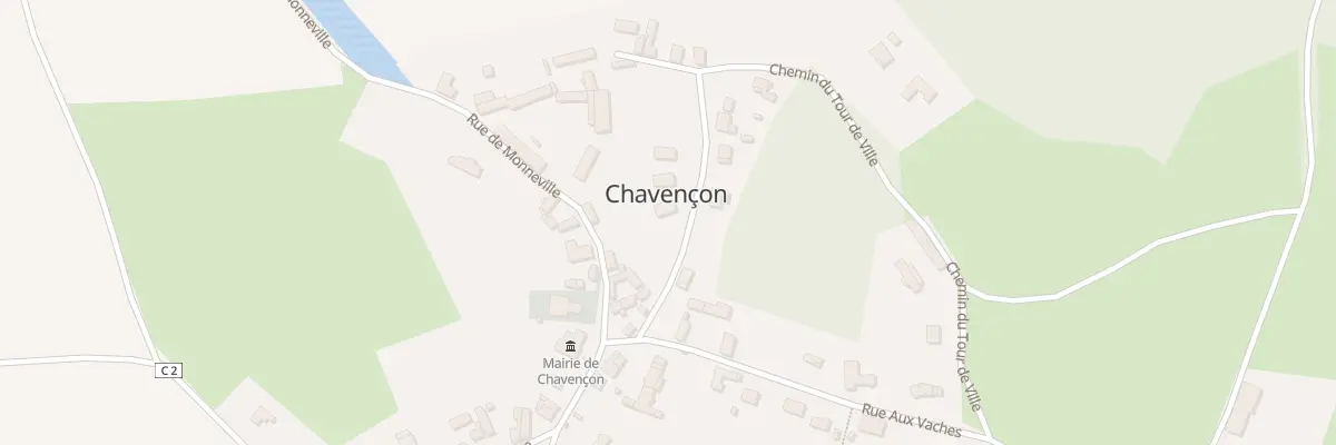 Plan du 5 Rue Antoinette à Chavençon