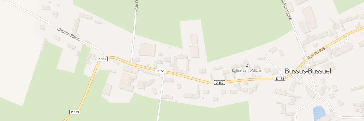 Plan du 20 Rue de la Mailliere à Bussus-lès-Yaucourt